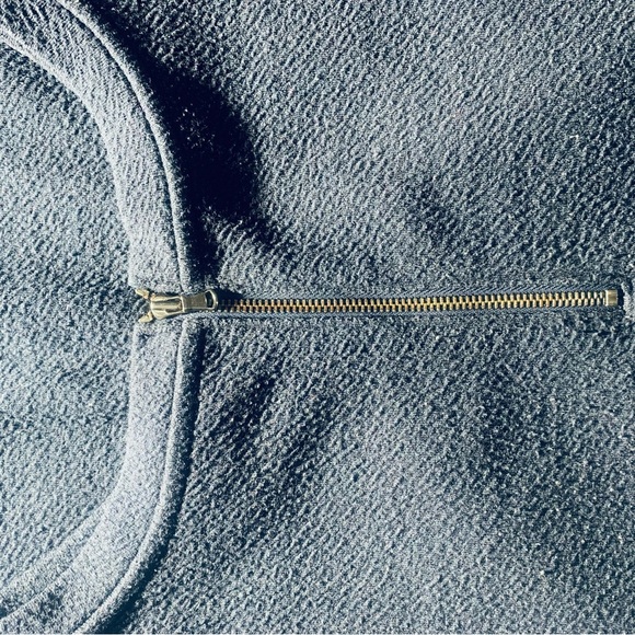 Loft Elegant Dark Blue Women's Dress SZ M - Picture 3 of 5